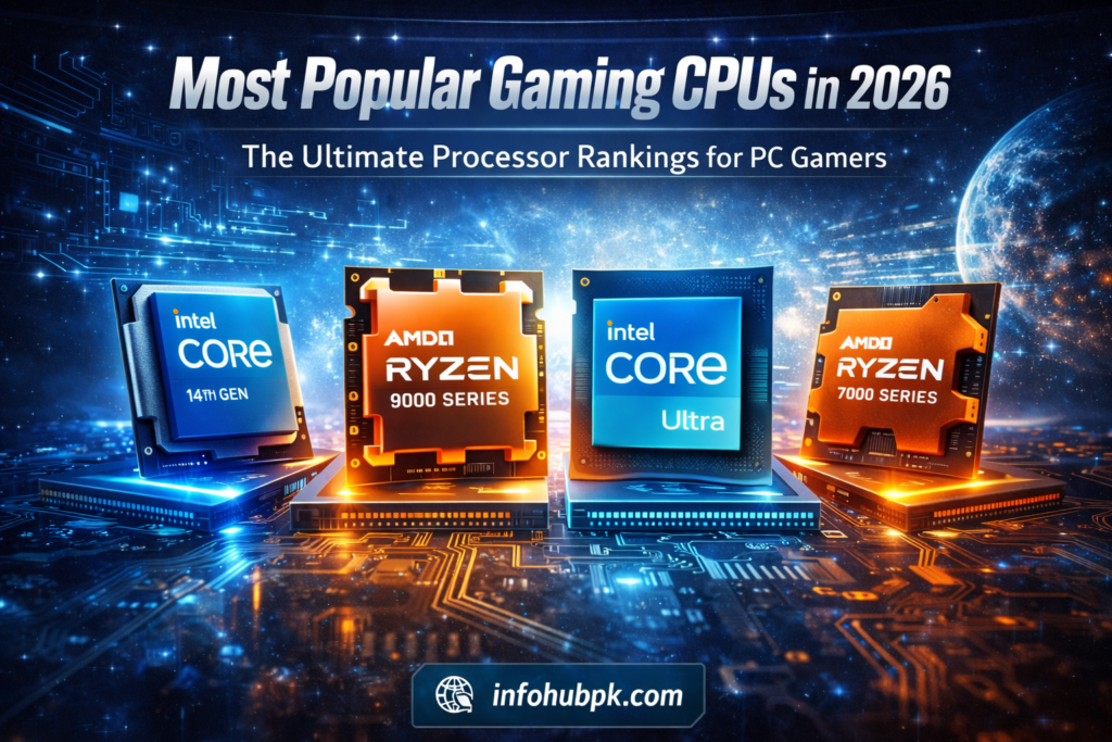Most Popular Gaming CPUs in 2026: The Ultimate Processor Rankings for PC Gamers