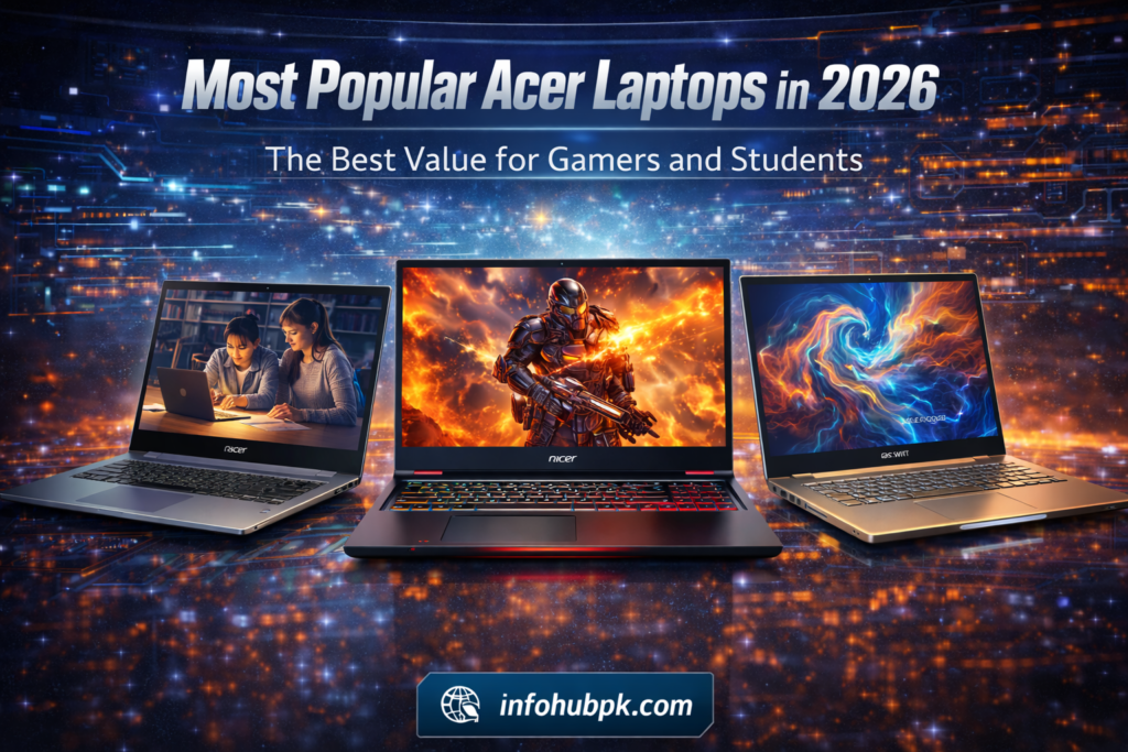 Most Popular Acer Laptops in 2026 offering best value for gamers and students