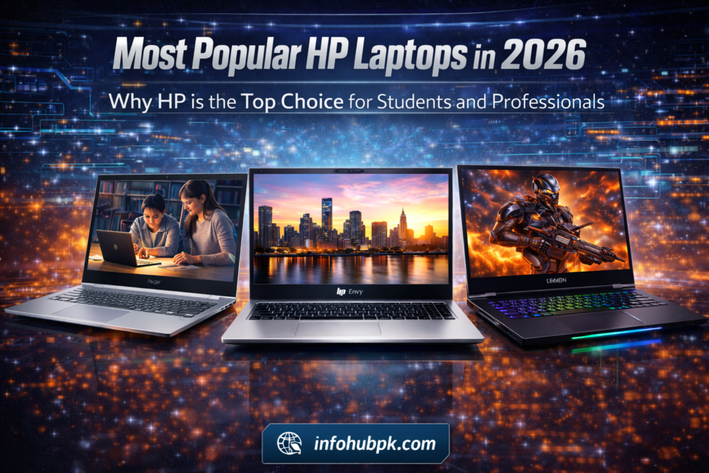 Most Popular HP Laptops in 2026 for students and professionals