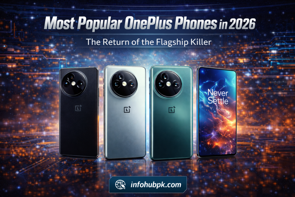 Most Popular OnePlus Phones in 2026 known as flagship killer smartphones
