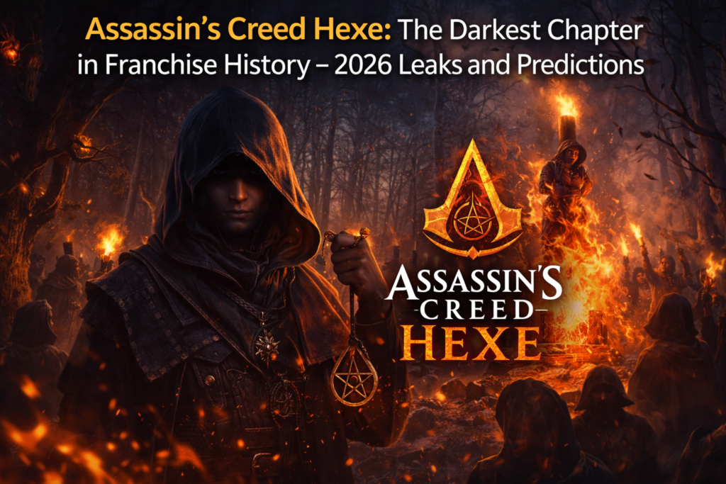Assassin's Creed Hexe 2026 setting with dark forest and witch trials - InfoHubPK