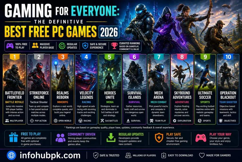 Best Free PC Games 2026