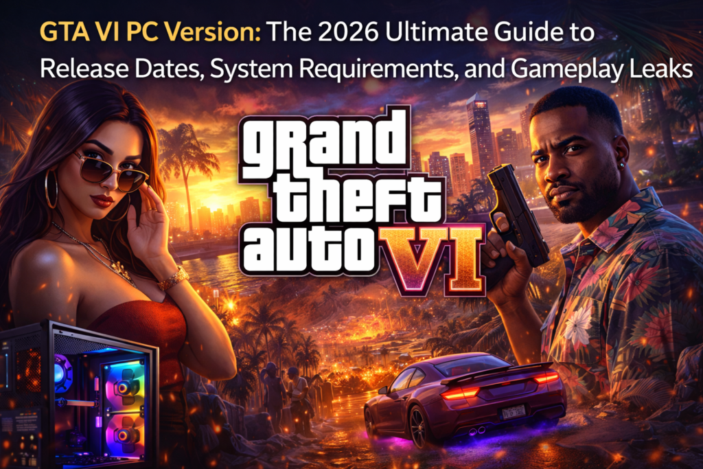 GTA VI PC Version 2026 Vice City gameplay with Lucia and Jason - InfoHubPK